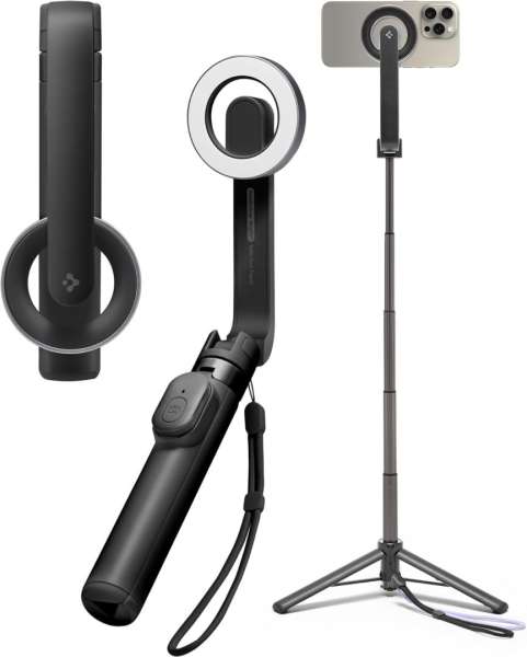 Spigen MagSafe Tripod Selfie Stick Black