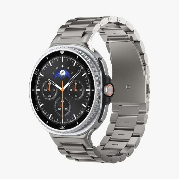 Spigen Modern Fit Titanium Band for Samsung Galaxy Watch 8 (40/44/46mm) Natural Titanium
