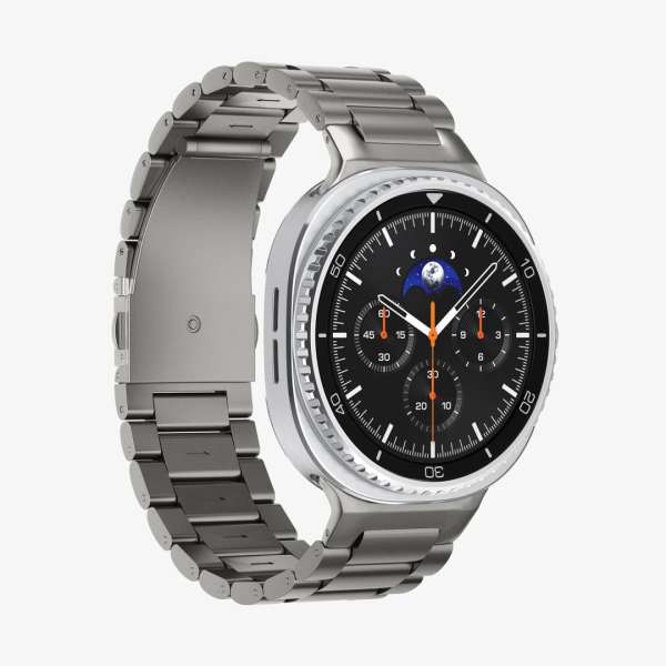 Spigen Modern Fit Titanium Band for Samsung Galaxy Watch 8 (40/44/46mm) Natural Titanium