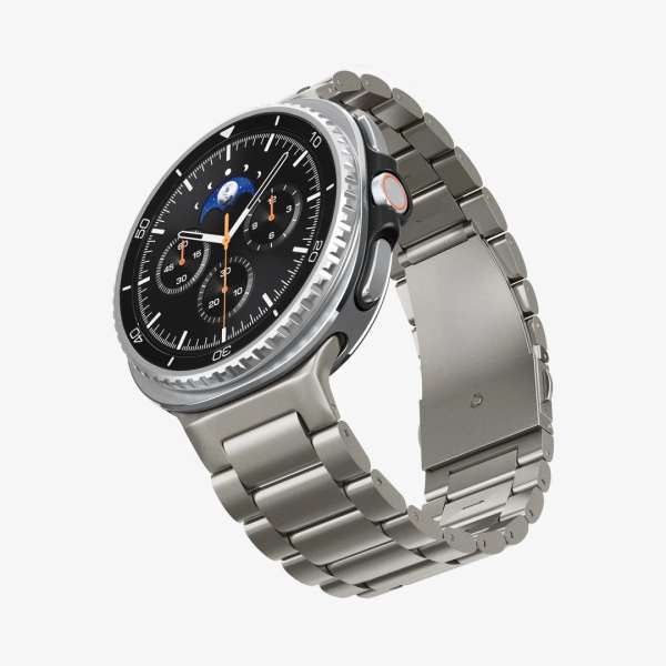 Spigen Modern Fit Titanium Band for Samsung Galaxy Watch 8 (40/44/46mm) Natural Titanium