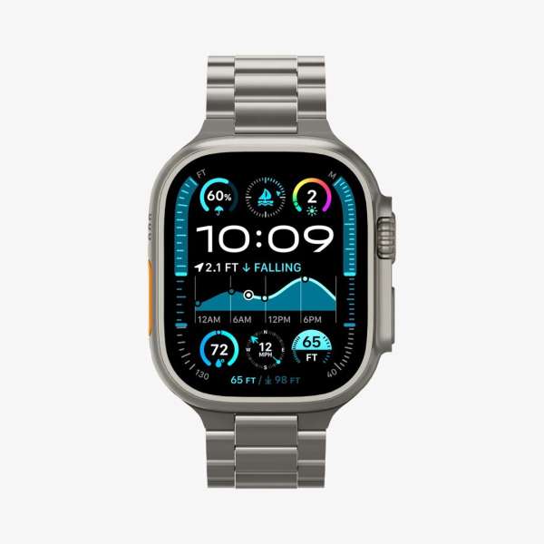 Spigen Modern Fit Titanium for Apple Watch 49mm/46mm/45mm/44mm Natural Titanium