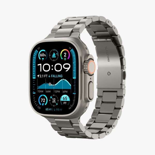 Spigen Modern Fit Titanium for Apple Watch 49mm/46mm/45mm/44mm Natural Titanium