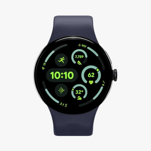 Spigen Nano Pop Band for Google Pixel Watch 4/3/2/1 41mm Blueberry Navy