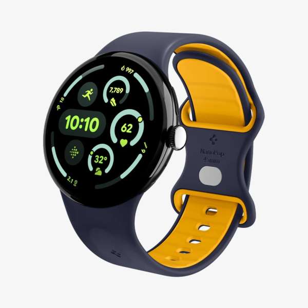 Spigen Nano Pop Band for Google Pixel Watch 4/3 45mm Blueberry Navy