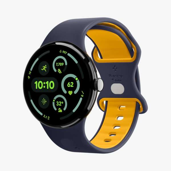 Spigen Nano Pop Band for Google Pixel Watch 4/3 45mm Blueberry Navy