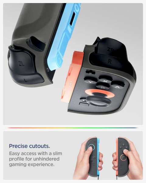 Spigen Nano Pop case for Nintendo Switch 2 Black Sesame