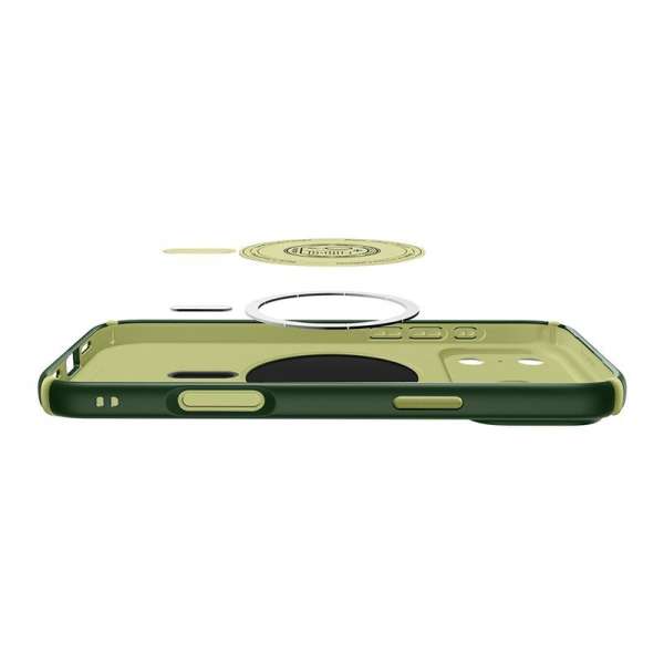 Spigen Nano Pop Hybrid MagSafe case for iPhone 17 Pro Max Avo Green