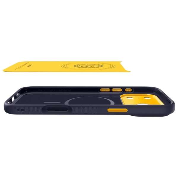 Spigen Nano Pop MagSafe case for iPhone 17 Pro Max Blueberry Navy