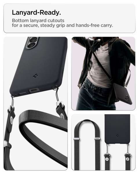 Spigen Nano Pop MagSafe case for Samsung Galaxy S26 Black Sesame