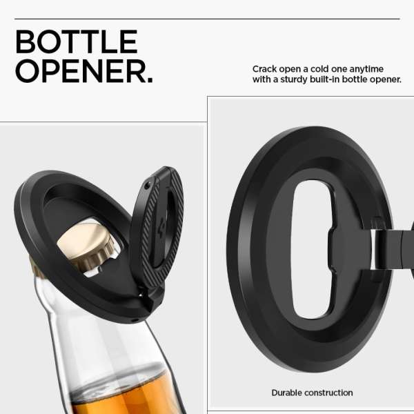 Spigen O-Mag Magnetic Phone Holder with Adjustable Stand Black