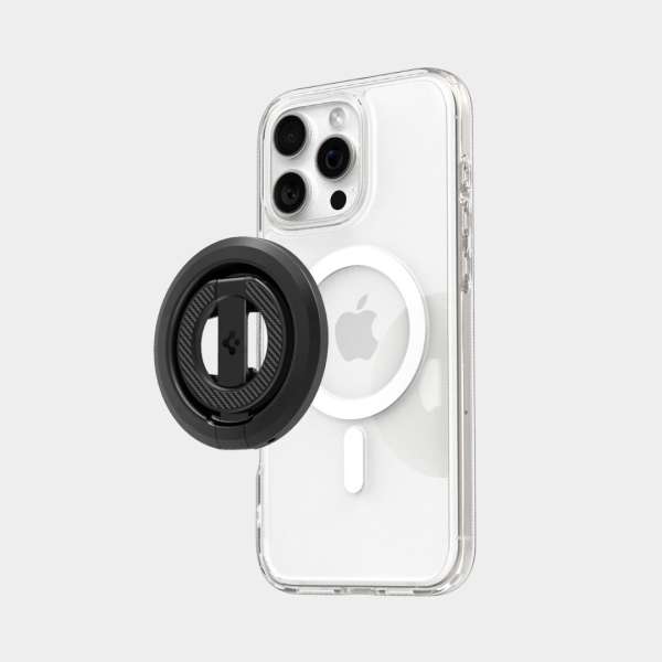 Spigen O-Mag Magnetic Phone Holder with Adjustable Stand Black