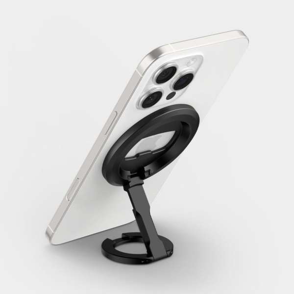 Spigen O-Mag Magnetic Phone Holder with Adjustable Stand Black