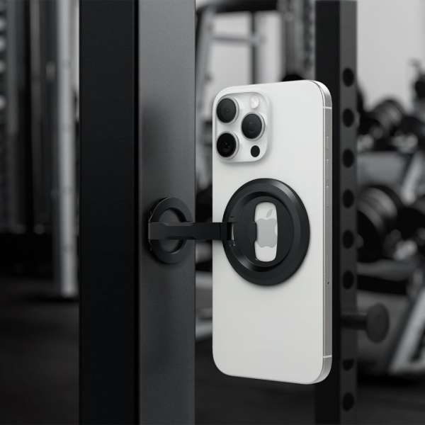 Spigen O-Mag Magnetic Phone Holder with Adjustable Stand Black