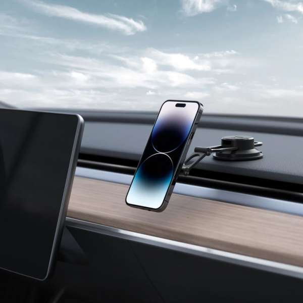Spigen OneTap 3 Dash/Wind Magnetic Car Mount (MagFit) Black