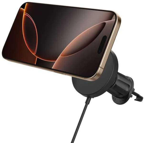 Spigen OneTap Pro 4 MagSafe Car Mount Charger Wireless / AirVent Hook Black