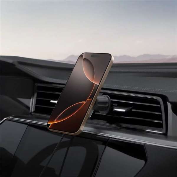 Spigen OneTap Pro 4 MagSafe Car Mount Charger Wireless / AirVent Hook Black