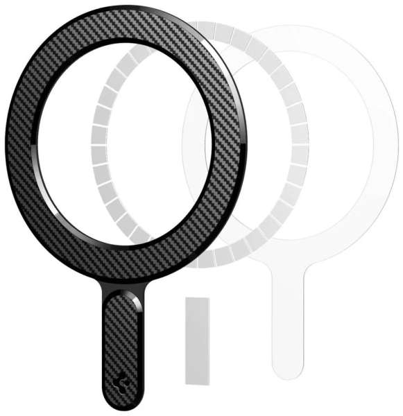 Spigen OneTap Ring Magnetic Plate Carbon