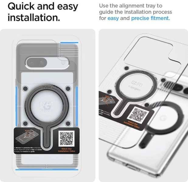 Spigen OneTap Ring Magnetic Plate Carbon