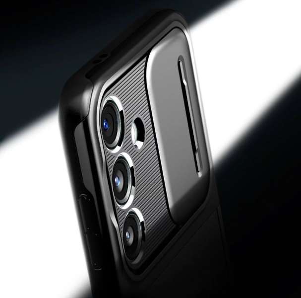 Spigen Optik Armor for Samsung Galaxy S24 Black