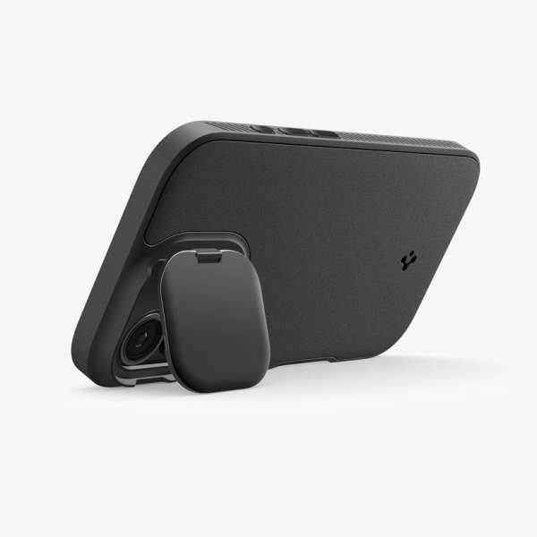 Spigen Optik Armor MagSafe case for iPhone 17 Black