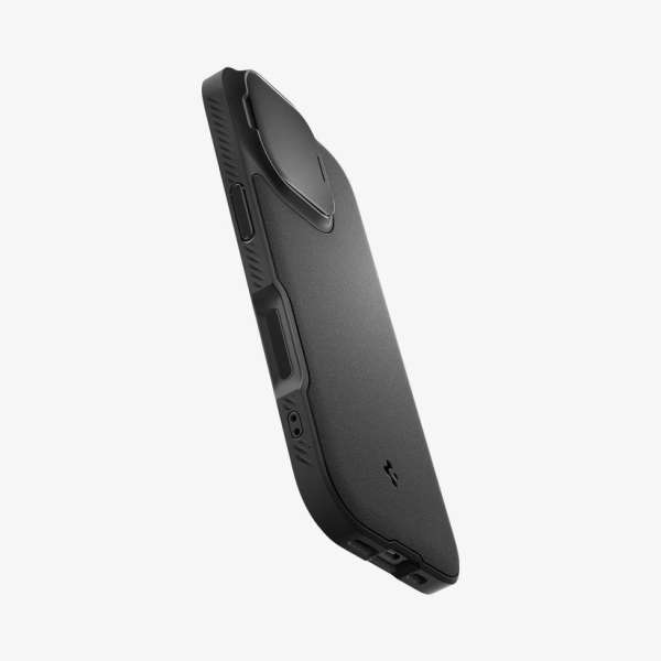 Spigen Optik Armor MagSafe case for iPhone 17 Black