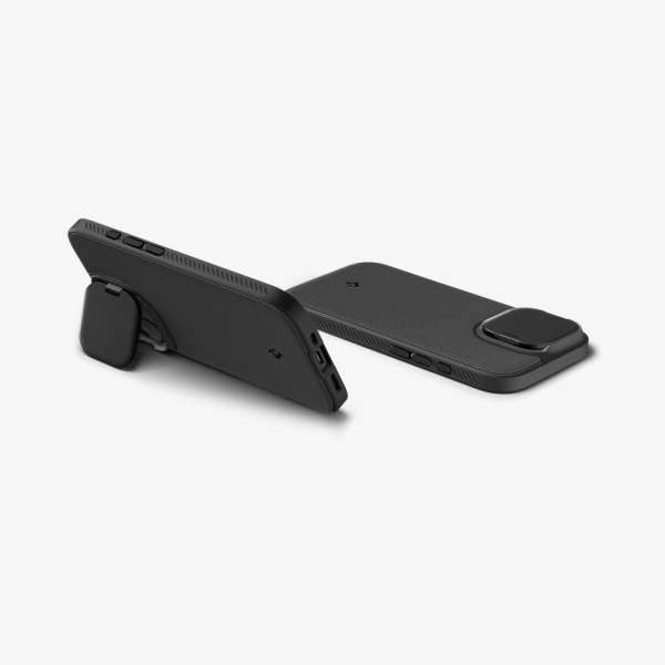 Spigen Optik Armor MagSafe case for iPhone 17 Black