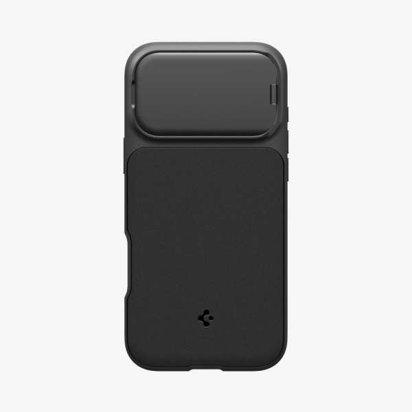 Spigen Optik Armor MagSafe case for iPhone 17 Pro Max Black