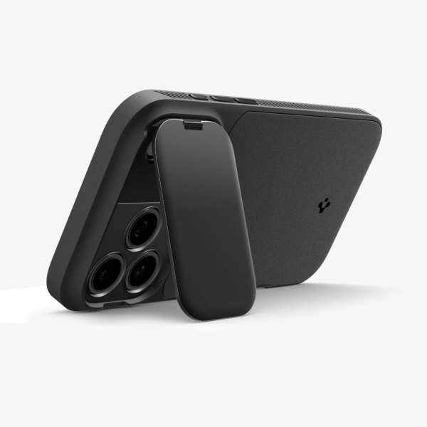 Spigen Optik Armor MagSafe case for iPhone 17 Pro Max Black