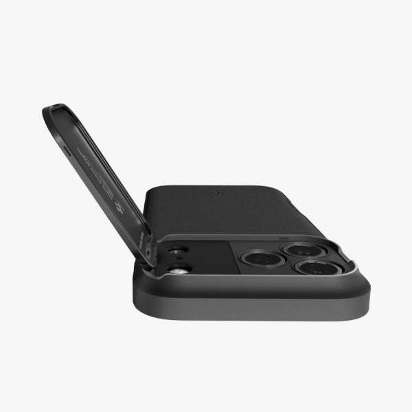 Spigen Optik Armor MagSafe case for iPhone 17 Pro Max Black