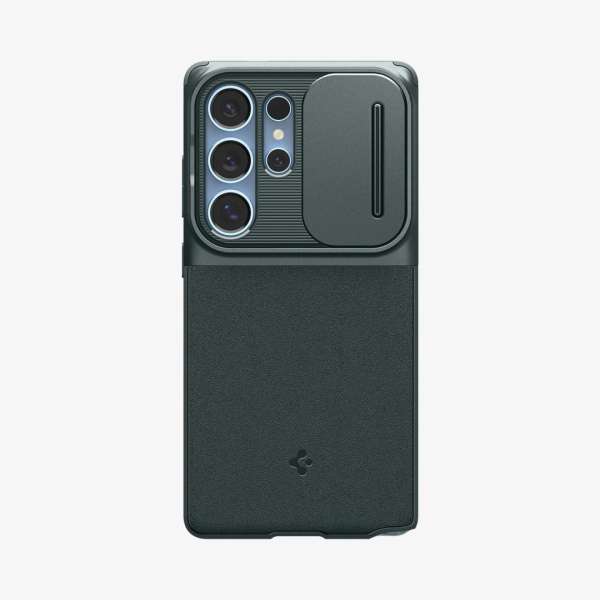Spigen Optik Armor Samsung Galaxy S25 Ultra Abyss Green