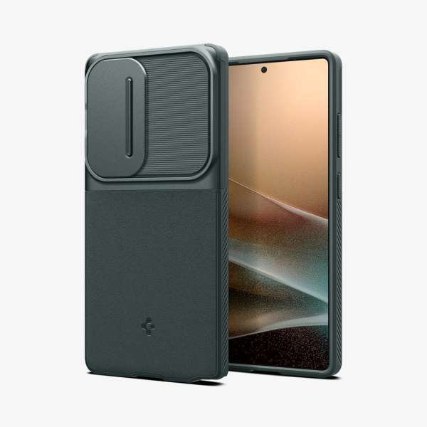 Spigen Optik Armor Samsung Galaxy S25 Ultra Abyss Green