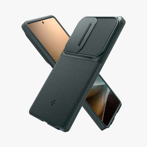 Spigen Optik Armor Samsung Galaxy S25 Ultra Abyss Green