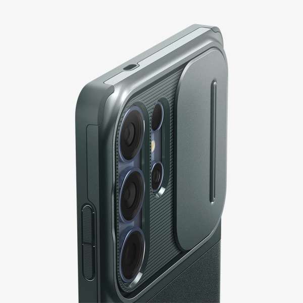 Spigen Optik Armor Samsung Galaxy S25 Ultra Abyss Green