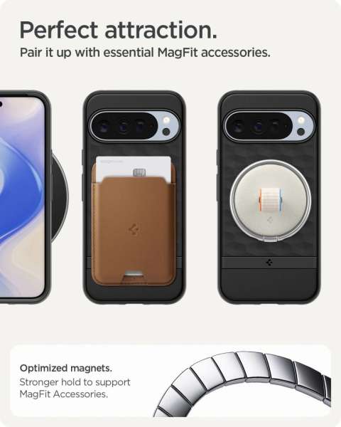 Spigen Parallax MagSafe case for Google Pixel 10 Pro XL Matte Black