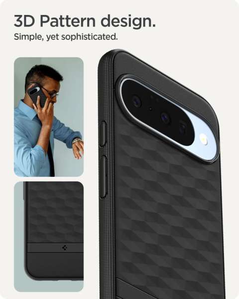Spigen Parallax MagSafe for Google Pixel 10 Pro/Pixel 10 Matte Black