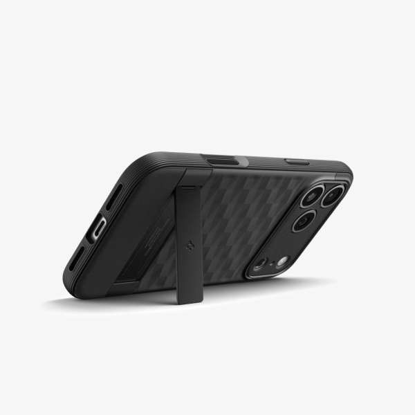 Spigen Parallax S MagSafe case for iPhone 17 Pro Matte Black