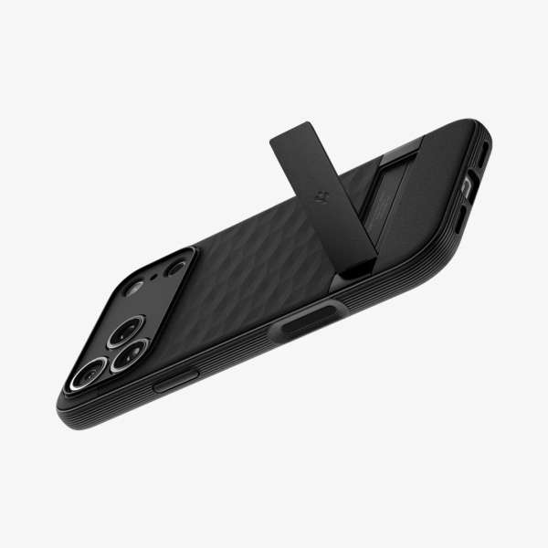 Spigen Parallax S MagSafe case for iPhone 17 Pro Max Matte Black