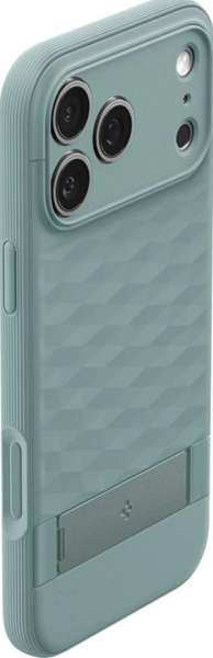 Spigen Parallax S MagSafe case for iPhone 17 Pro Max Sage Green