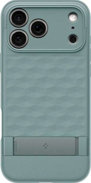 Spigen Parallax S MagSafe case for iPhone 17 Pro Max Sage Green