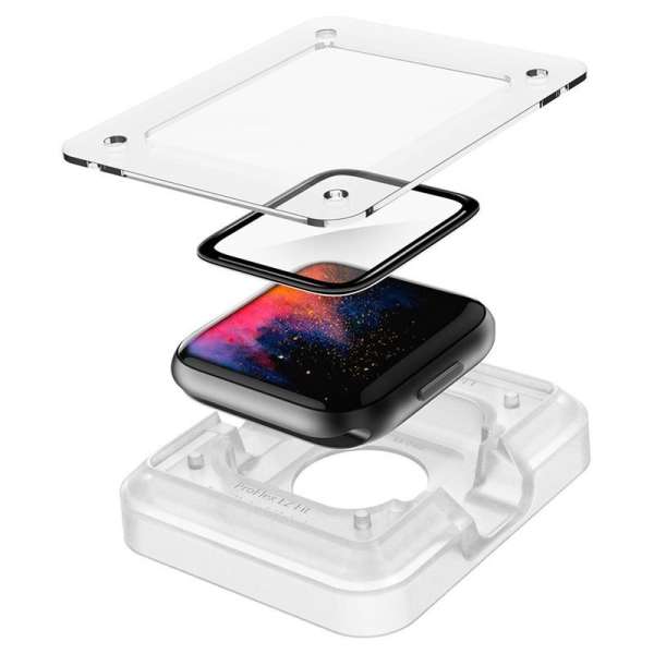 Spigen Pro Flex EZ Fit 2 Pack - Apple Watch SE 2022/6/SE/5/4 (44 mm)
