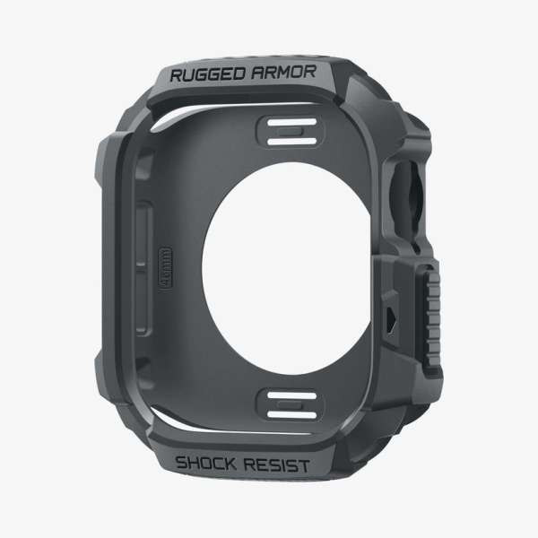 Spigen Rugged Armor 2 Band for Apple Watch 11 46mm Matte Black
