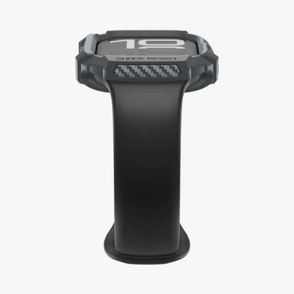 Spigen Rugged Armor 2 case for Apple Watch 11 46mm Dark Gray