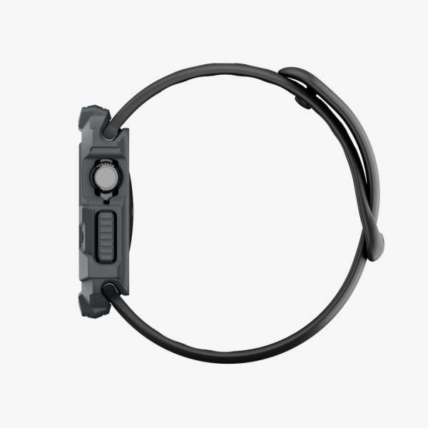 Spigen Rugged Armor 2 case for Apple Watch 11 46mm Dark Gray