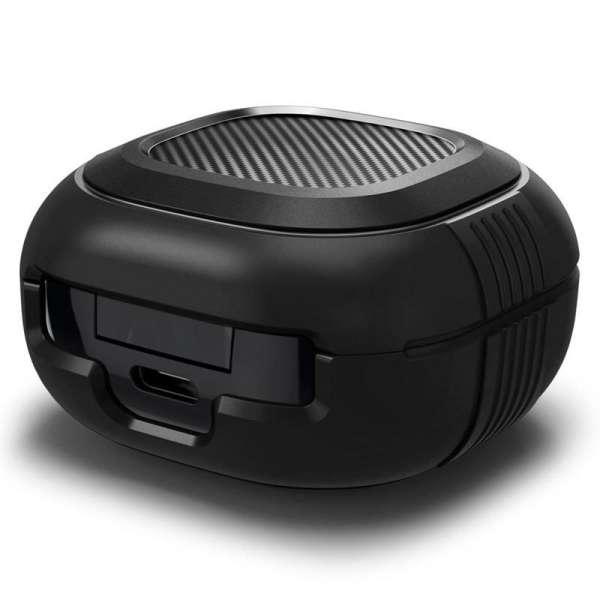 Spigen Rugged Armor, black - Samsung Galaxy Buds 2/Buds Pro 2/Buds Pro/Buds Live