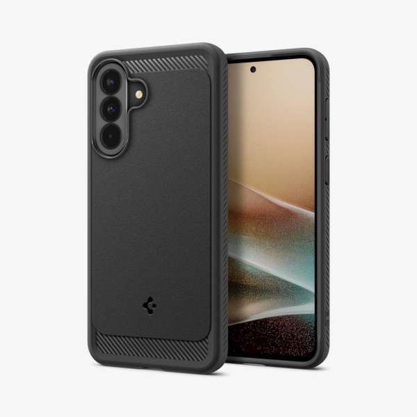 Spigen Rugged Armor case for Samsung Galaxy A37 5G Matte Black