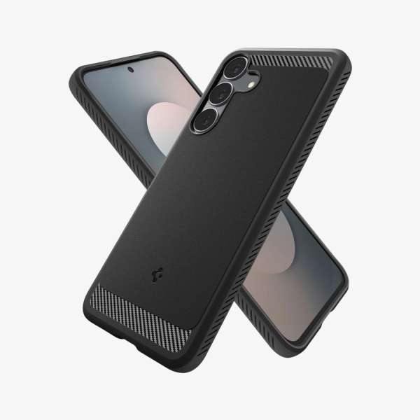 Spigen Rugged Armor case for Samsung Galaxy S25 FE Matte Black