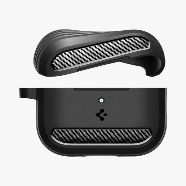 Spigen Rugged Armor for AirPods Pro 3 Matte Black