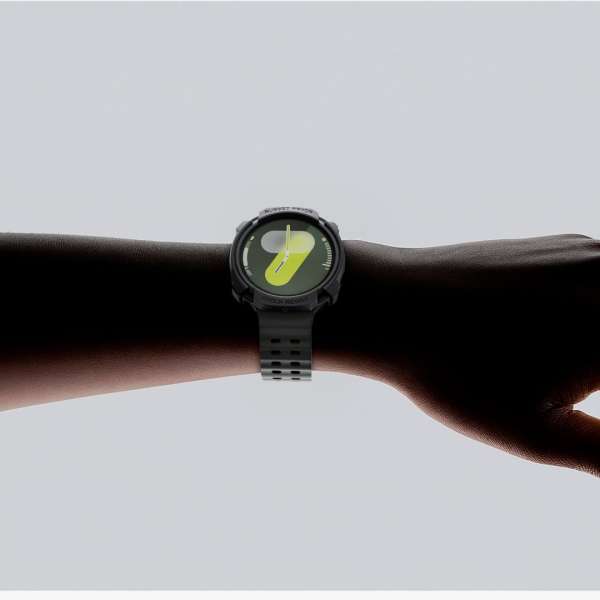 Spigen Rugged Armor for Galaxy Watch 8 (40mm) Matte Black