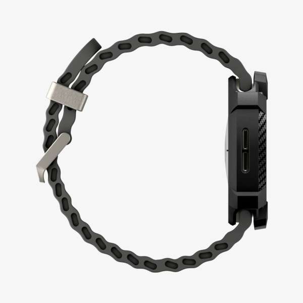 Spigen Rugged Armor for Galaxy Watch 8 (44mm) Matte Black