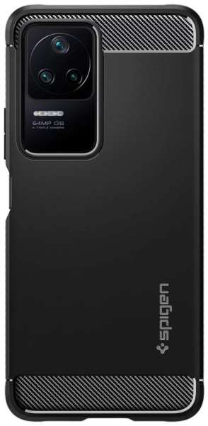 Spigen Rugged Armor for Xiaomi POCO F4/Redmi K40S Matte Black